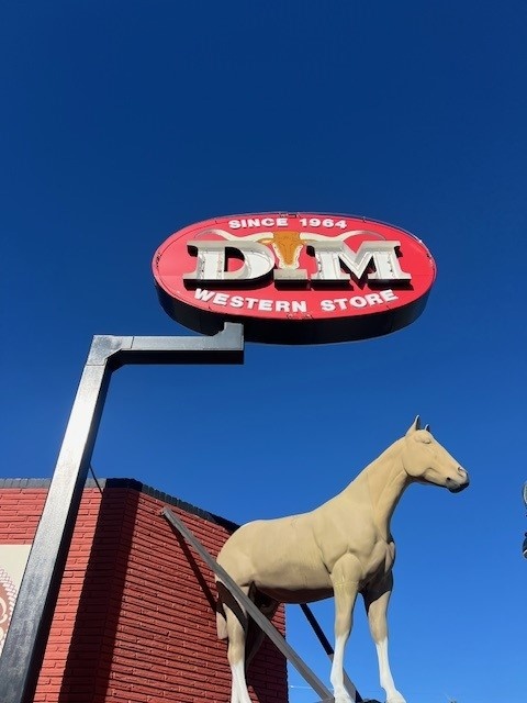 DbarM After Exterior-Refreshed Sign with Horse